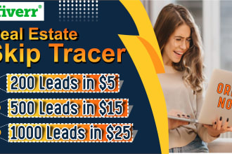 do skip tracing for real estate and llc skip tracing in bulk