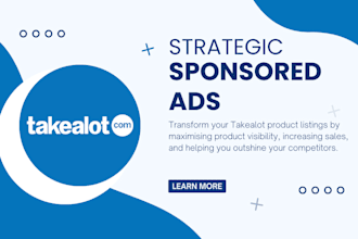 setup and manage your sponsored ads on takealot