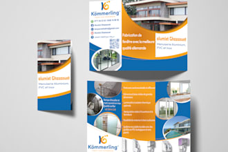 do a promotional and luxury brochure for you
