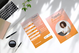 design an eye catching flyers and brochures