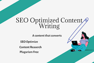 originate SEO optimized blog and website content