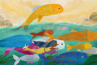 create whimsical children illustrations for your story