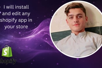 edit and install any shopify app in your store