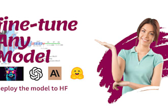 finetuning any ml model of your choice and deploy you app
