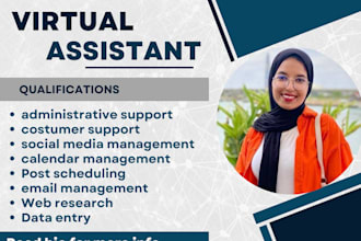 be your personal administrative virtual assistant