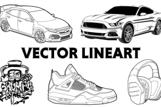 draw vector line art, or convert your image to lineart