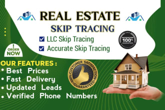 do best skip tracing, lead generation in bulk for real estate
