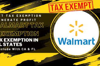 approve walmart, amazon sales tax exemption in USA states