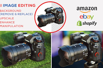 edit ecommerce product photos for amazon, ebay, shopify