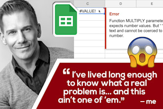 analyze and report the cause of a formula error