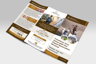 do digital,trifold,bifold,menu brochure, catalogue design