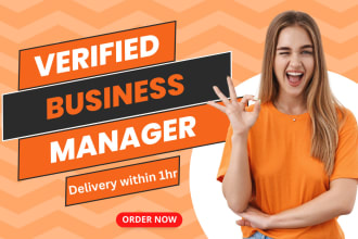 fix issues or create facebook business manager for fb ads