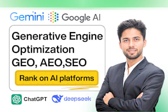 do generative engine optimization GEO, aeo, SEO to rank on ai search