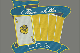 do embroidery logo digitizing for caps hats in dst pes files