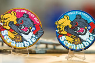 design you a cool custom patch for pull patch