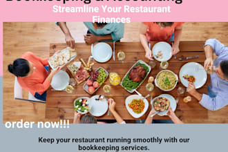 do accurate restaurant bookkeeping in xero and qbo