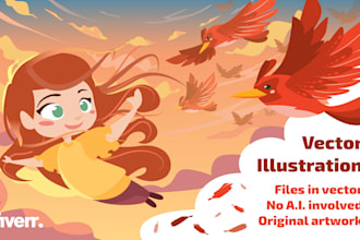 make illustrations that adapt perfectly to your project