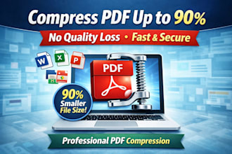 compress or reduce PDF file size without losing quality