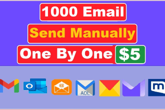 send email manually and send bulk emails manually for leads