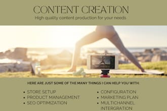 produce high quality content for your needs