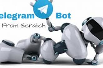 code for your telegram bot for automatic responding to user queries