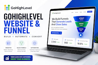 be your go high level expert for gohighlevel landing page