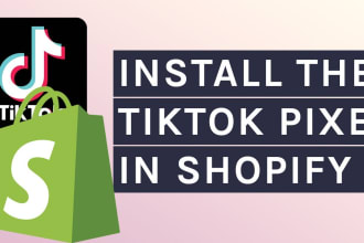 do tiktok pixel setup on shopify store