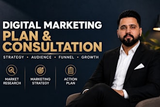 deliver a digital marketing plan and consultation