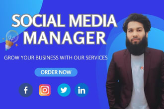 be your professionally social media marketing manager