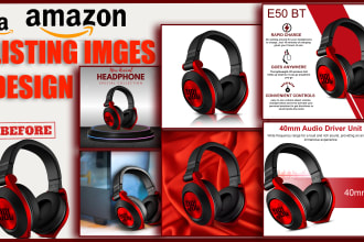 design premium amazon listing images,product pictures that convert