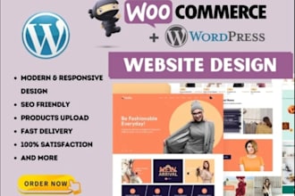 design responsive restaurant wordpress food website ecommerce