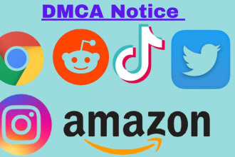 remove and takedown copyright content ig fb tiktok twitter twitch yt  under dmca