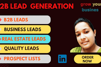 provide b2b, linkedin, targeted business, and prospect lists