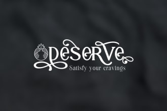 design a feminine minimalist elegant luxurious logo