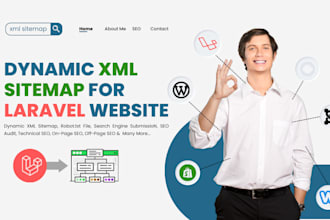 create dynamic XML sitemap for laravel or any other website