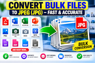 convert raw, heic, png, tiff and other images to jpg in bulk