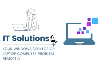 fix your windows desktop or laptop computer problem remotely