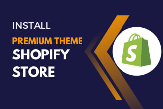 shopify store customization using premium theme and apps