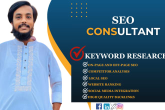 on page off page and local SEO google ranking strategy with marketing