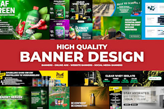 make appealing banner ads, website banners and online listings