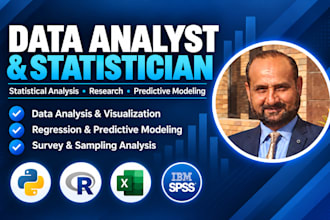 be your personal statistician and data analyst