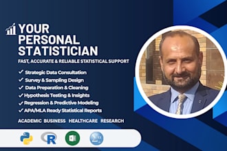 be your personal statistician and data analyst