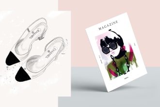 draw amazing fashion accessories, bags and shoes, jewelry