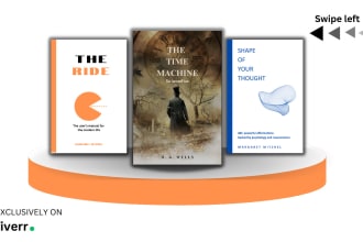design professional poetry ebook or kindle cover design