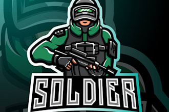 design high quality military logo just in 24 hours