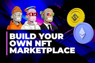 develop nft marketplace website