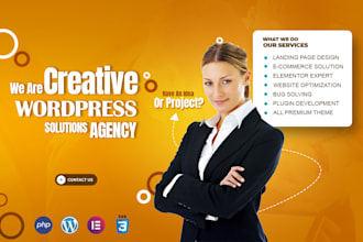 be an expert wordpress web developer for custom websites