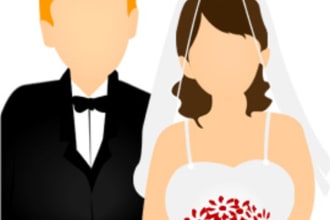give you a link and shoutout on my wedding site
