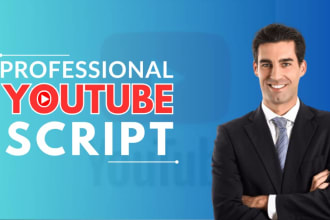 be your engaging youtube scriptwriter you tube video script