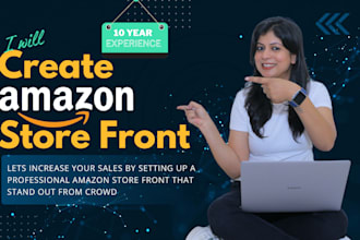 build converting amazon storefront design or brand store